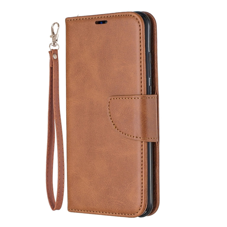 Retro Lambskin Texture Pure Color Horizontal Flip PU Leather Case for for Huawei Y6 2019 & Y6 Pro 2019, with Holder & Card Slots & Wallet & Lanyard