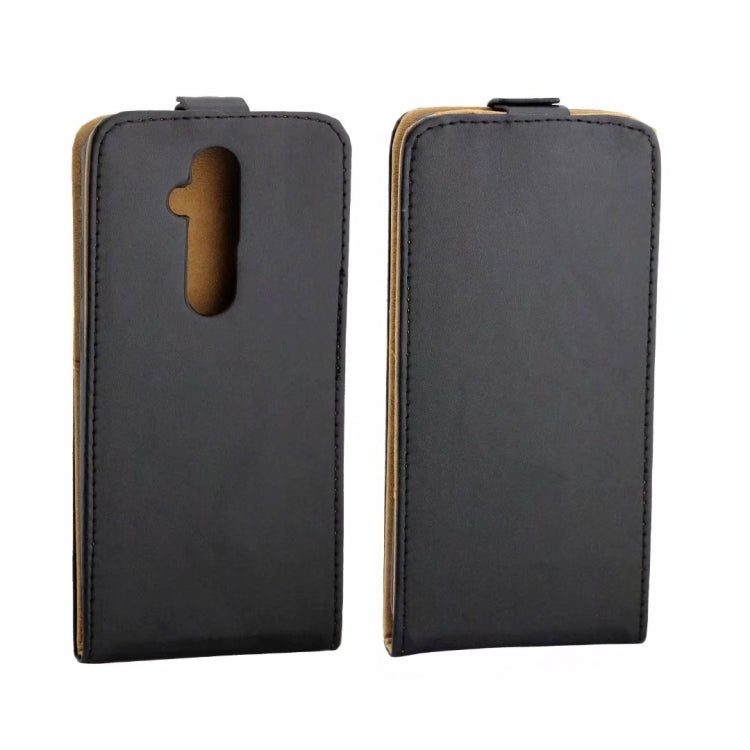 Business Style Vertical Flip TPU Leather Case with Card Slot for Nokia x71(black)