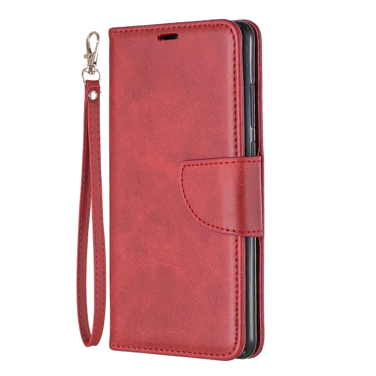 Retro Lambskin Texture Pure Color Horizontal Flip PU Leather Case for Huawei P30, with Holder & Card Slots & Wallet & Lanyard