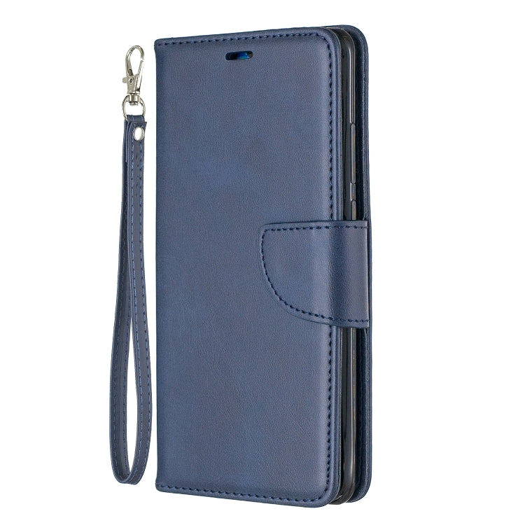 Retro Lambskin Texture Pure Color Horizontal Flip PU Leather Case for Huawei P30 Pro, with Holder & Card Slots & Wallet & Lanyard