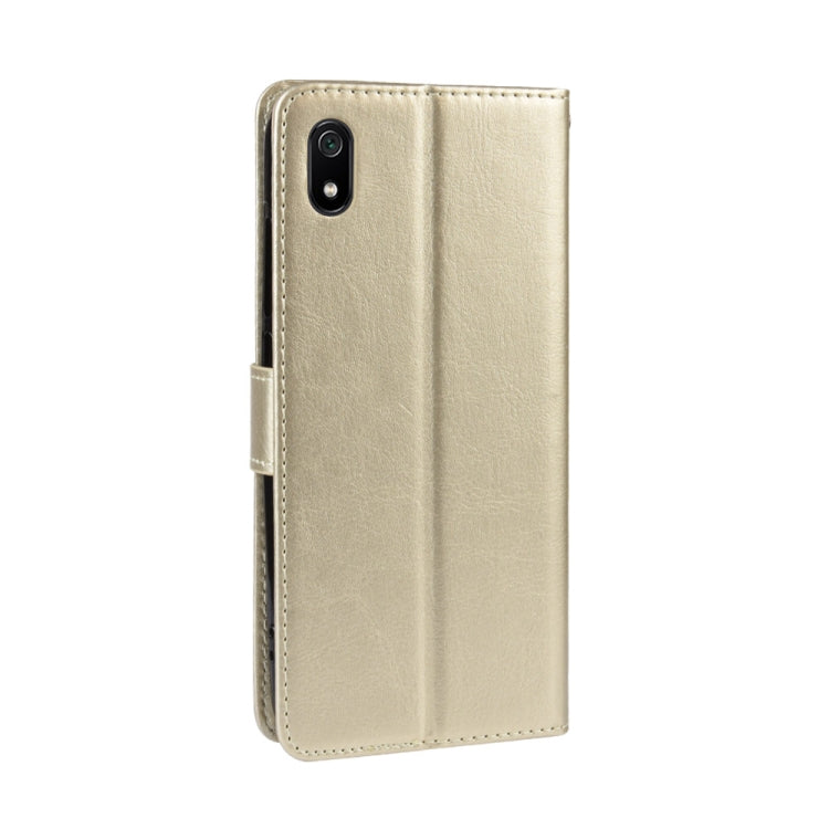 Retro Crazy Horse Texture Horizontal Flip Leather Case for Xiaomi Redmi 7A , with Holder & Card Slots & Photo Frame