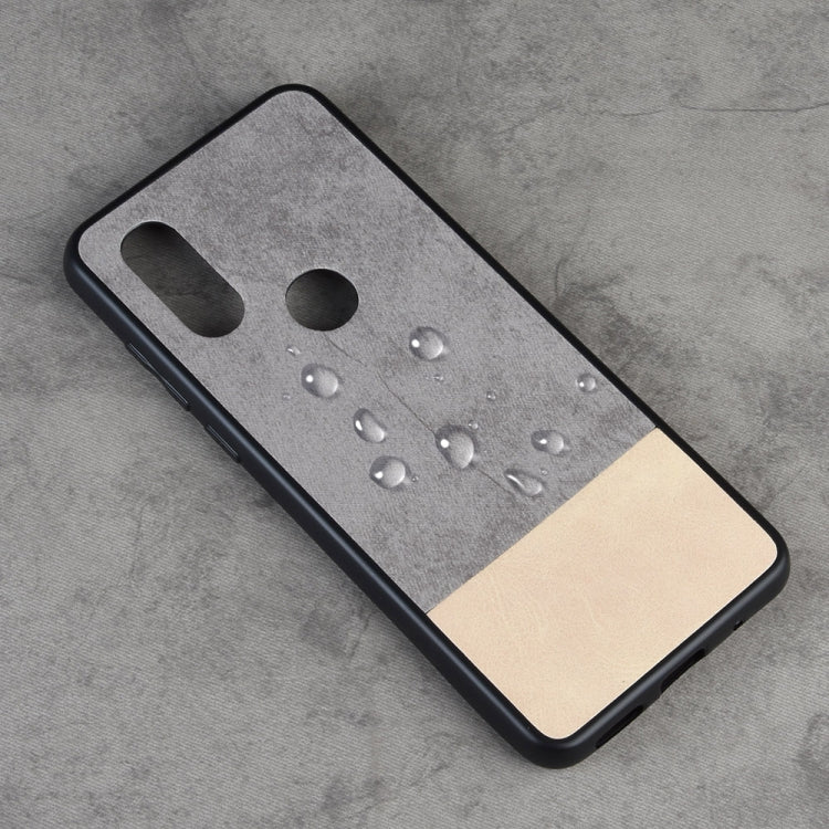 Shockproof Color Matching Denim PC + PU + TPU Protective Case for Motorola One Vision