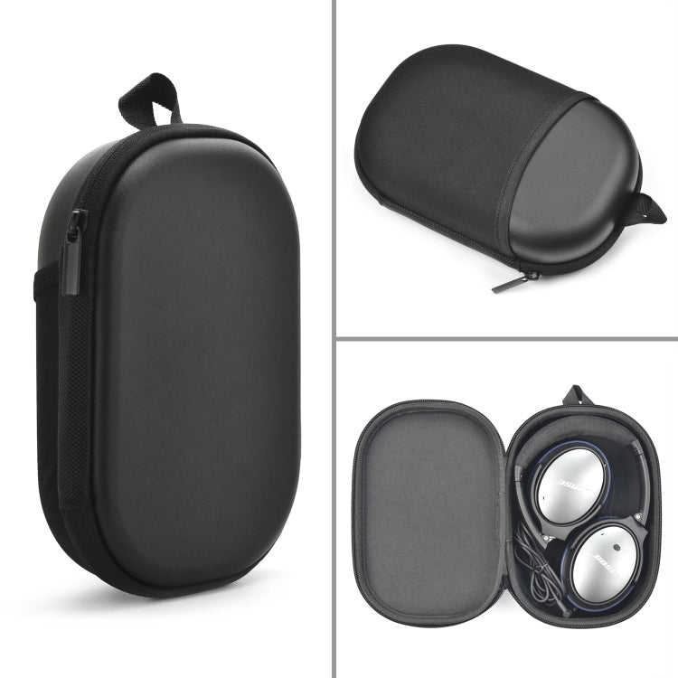 Waterproof Dustproof EVA Portable Storage Box Carry Shell Case Bag For Bose QC15 QC25 QC35 Headphone Convenient Black Case