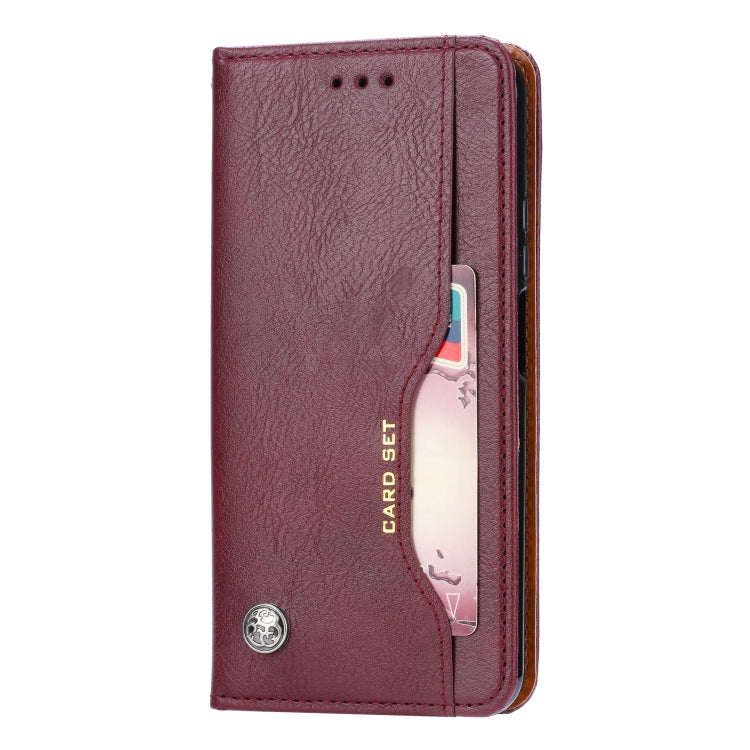 Knead Skin Texture Horizontal Flip Leather Case for Huawei P20 lite 2019, with Photo Frame & Holder & Card Slots & Wallet