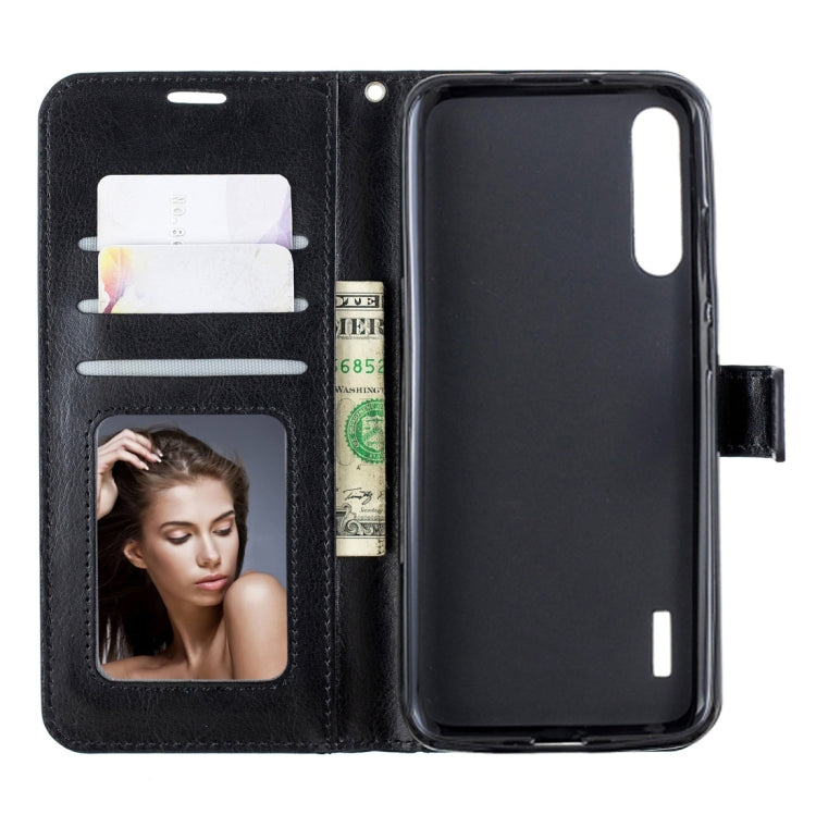 For Xiaomi Mi 9 Crazy Horse Texture Horizontal Flip Leather Case with Holder & Card Slots & Wallet & Photo Frame