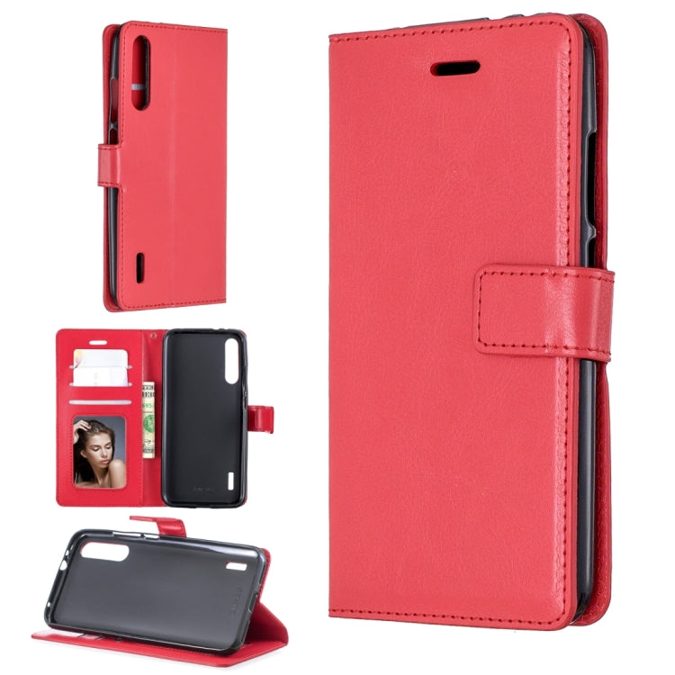 Crazy Horse Texture Horizontal Flip Leather Case with Holder & Card Slots & Wallet & Photo Frame For Xiaomi Mi A3