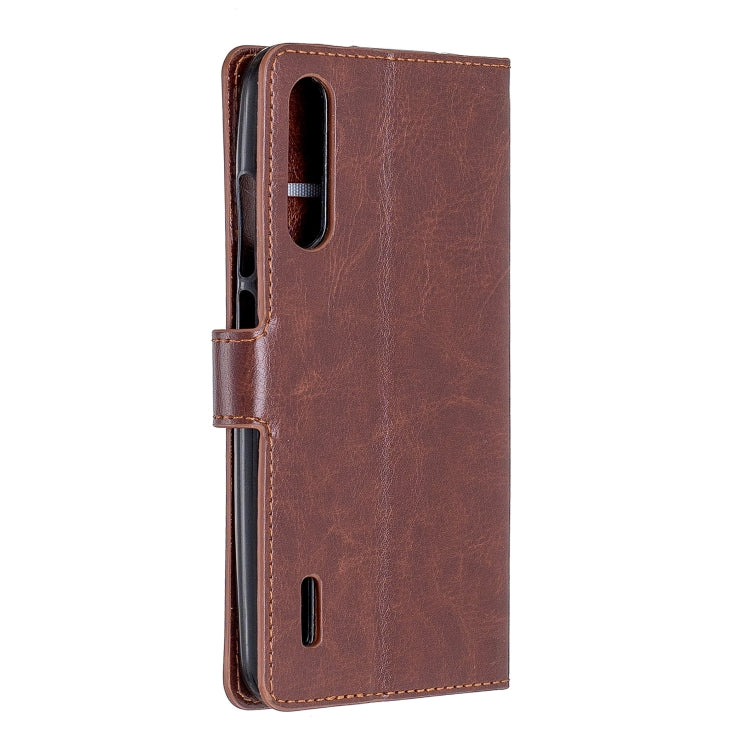 Crazy Horse Texture Horizontal Flip Leather Case with Holder & Card Slots & Wallet & Photo Frame For Xiaomi Mi A3