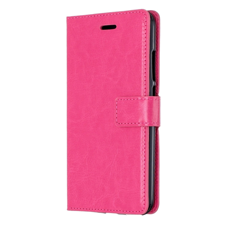 Crazy Horse Texture Horizontal Flip Leather Case with Holder & Card Slots & Wallet & Photo Frame For Xiaomi Mi A3
