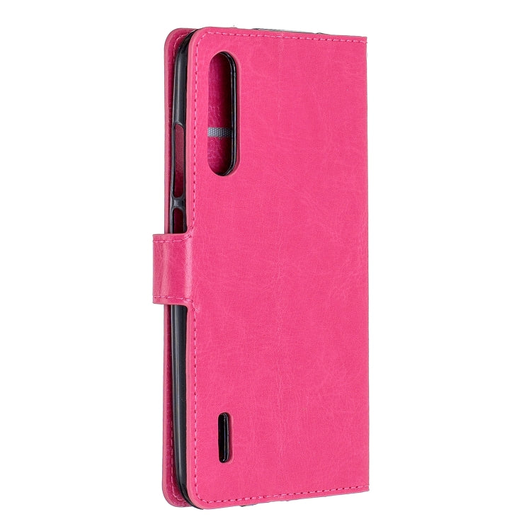 Crazy Horse Texture Horizontal Flip Leather Case with Holder & Card Slots & Wallet & Photo Frame For Xiaomi Mi A3