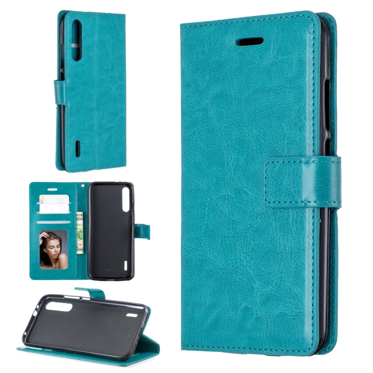 Crazy Horse Texture Horizontal Flip Leather Case with Holder & Card Slots & Wallet & Photo Frame For Xiaomi Mi A3