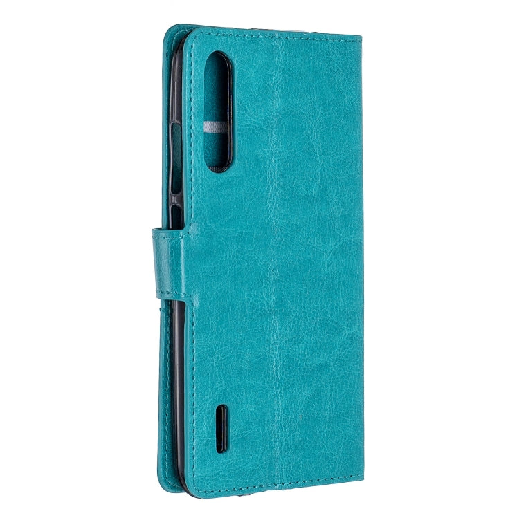 Crazy Horse Texture Horizontal Flip Leather Case with Holder & Card Slots & Wallet & Photo Frame For Xiaomi Mi A3