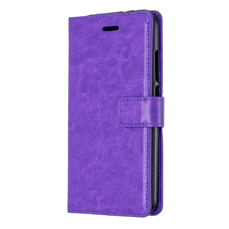 Crazy Horse Texture Horizontal Flip Leather Case with Holder & Card Slots & Wallet & Photo Frame For Xiaomi Mi A3