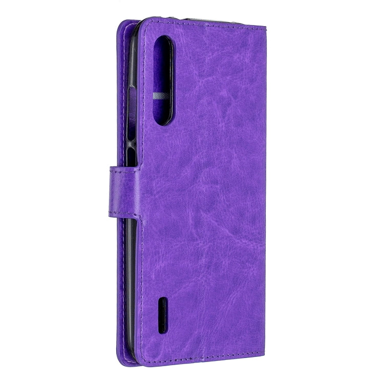 Crazy Horse Texture Horizontal Flip Leather Case with Holder & Card Slots & Wallet & Photo Frame For Xiaomi Mi A3