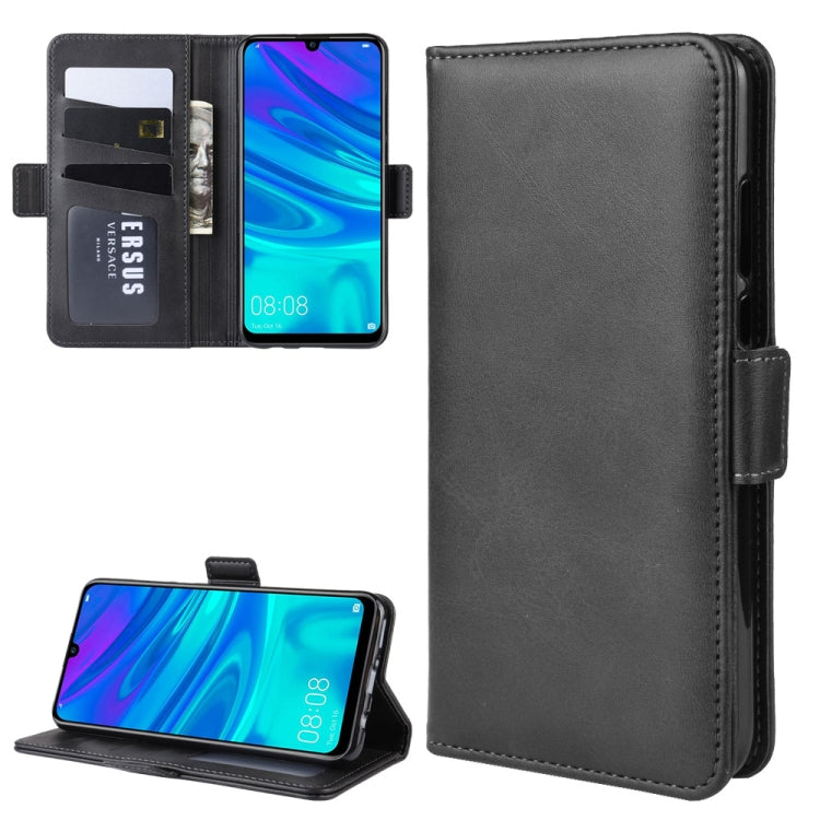 Double Buckle Wallet Stand Leather Cell Phone Case for Huawei P30 LITE,with Wallet & Holder & Card Slots