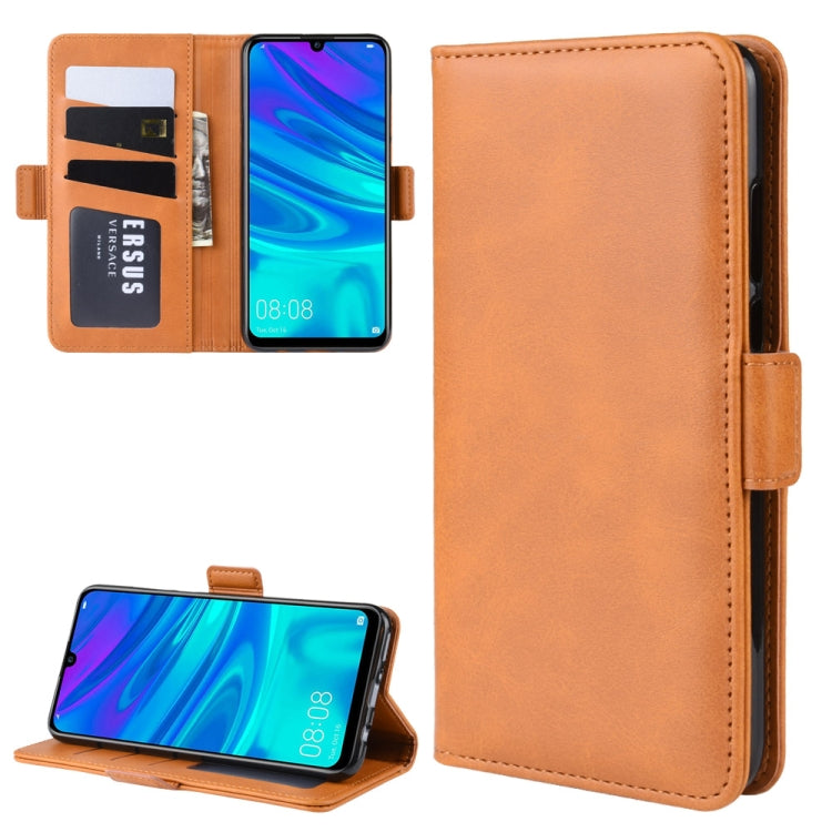 Double Buckle Wallet Stand Leather Cell Phone Case for Huawei P30 LITE,with Wallet & Holder & Card Slots