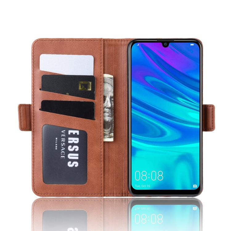 Double Buckle Wallet Stand Leather Cell Phone Case for Huawei P30 LITE,with Wallet & Holder & Card Slots