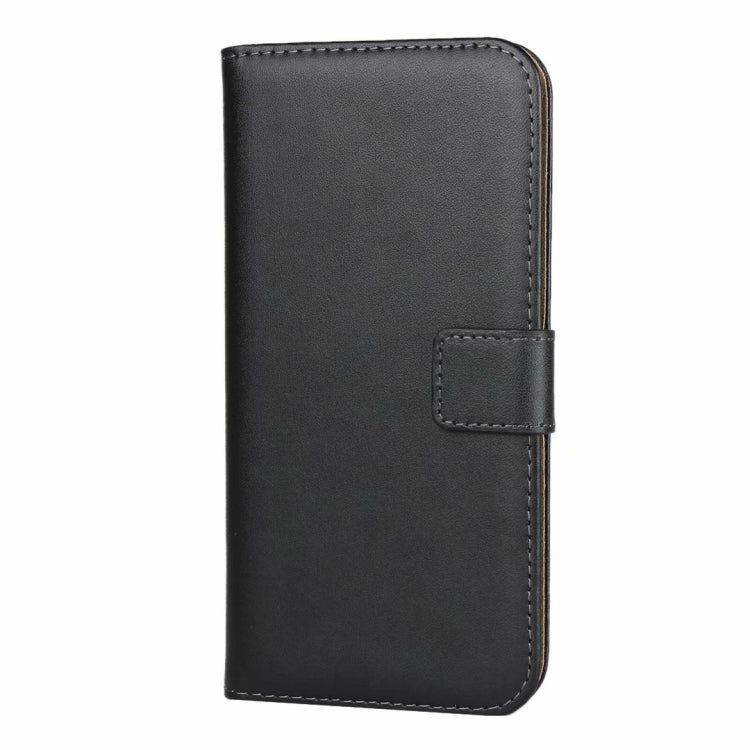 Leather Horizontal Flip Holster for Huawei Honor 20 Pro with Magnetic Clasp and Bracket and Card Slot and Wallet(Black)
