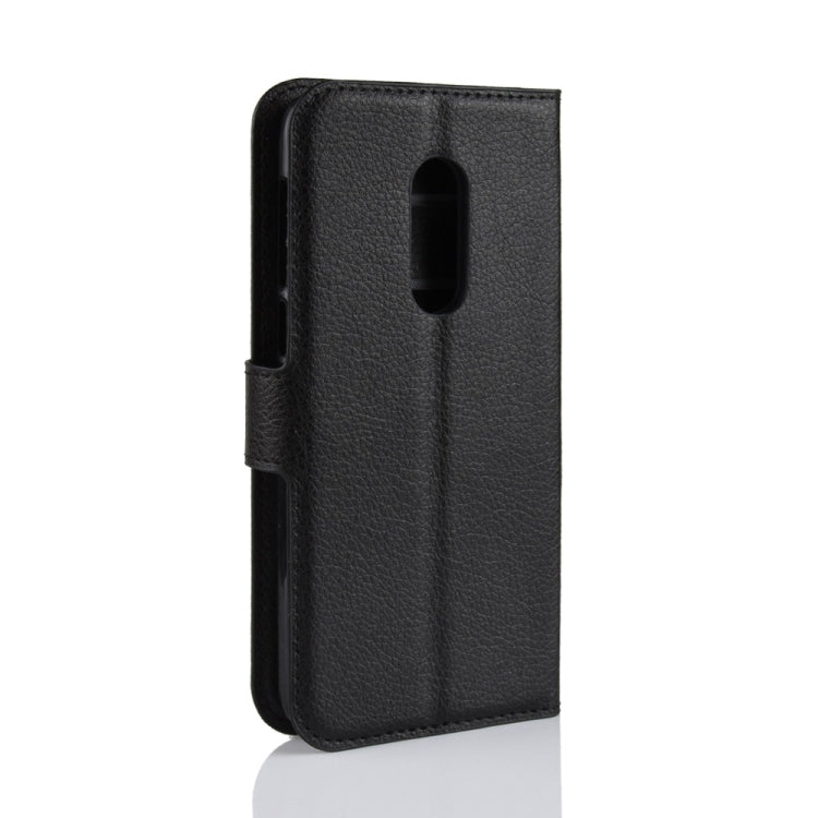 Litchi Texture Horizontal Flip Leather Case for Vodafone Smart N9 / VFD 720 , with Wallet & Holder & Card Slots