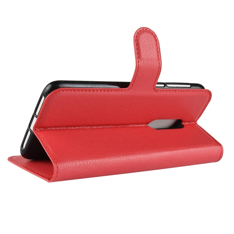 Litchi Texture Horizontal Flip Leather Case for Vodafone Smart N9 / VFD 720 , with Wallet & Holder & Card Slots