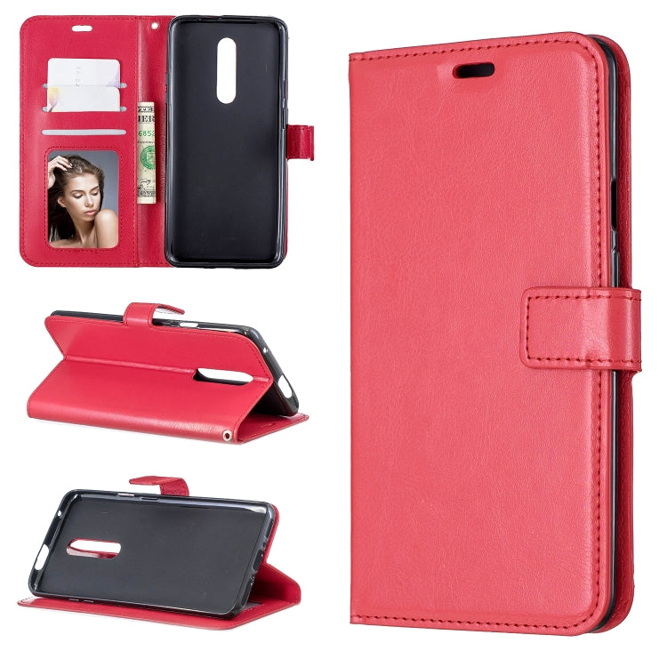 Crazy Horse Texture Horizontal Flip Leather Case for OnePlus 7 Pro, with Holder & Card Slots & Wallet & Photo Frame