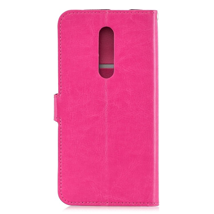 Crazy Horse Texture Horizontal Flip Leather Case for OnePlus 7 Pro, with Holder & Card Slots & Wallet & Photo Frame