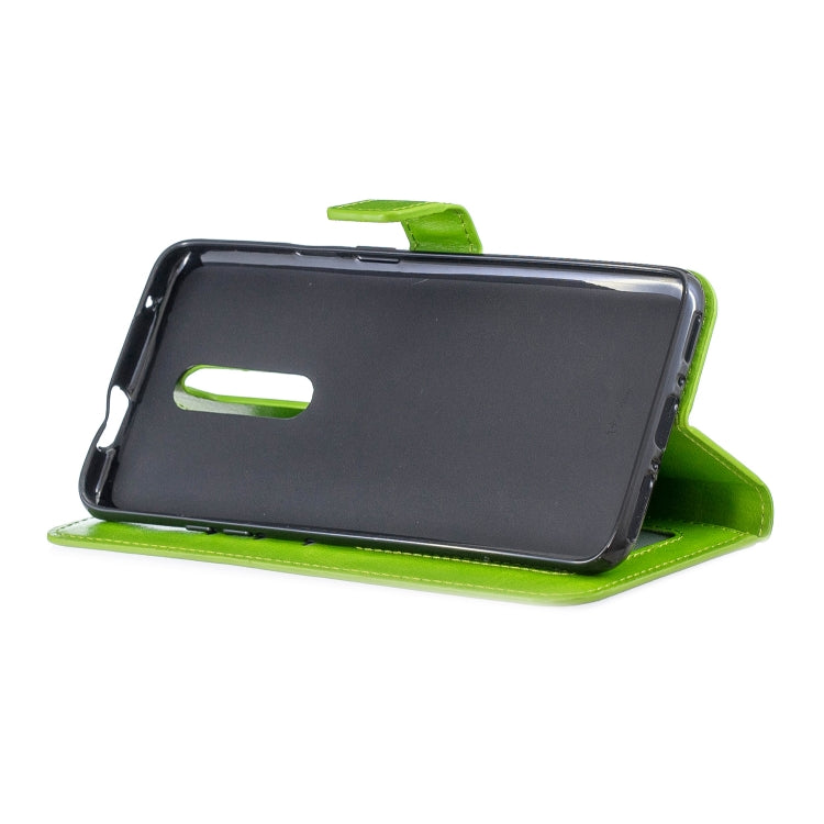 Crazy Horse Texture Horizontal Flip Leather Case for OnePlus 7 Pro, with Holder & Card Slots & Wallet & Photo Frame