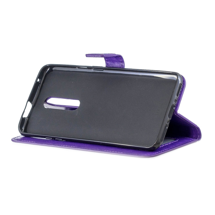 Crazy Horse Texture Horizontal Flip Leather Case for OnePlus 7 Pro, with Holder & Card Slots & Wallet & Photo Frame