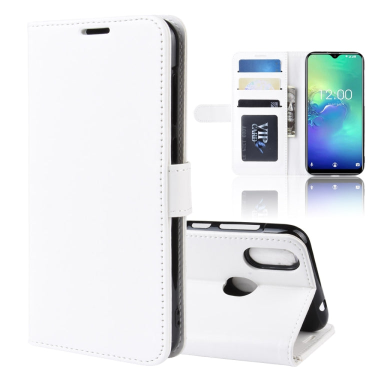 R64 Texture Single Fold Horizontal Flip Leather Case for Oukitel C15 Pro, with Holder & Card Slots & Wallet