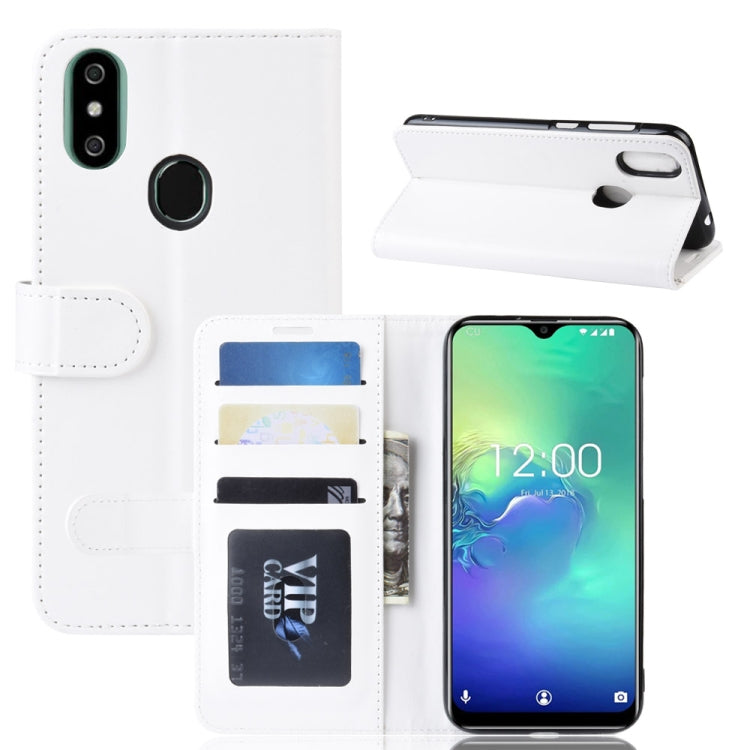 R64 Texture Single Fold Horizontal Flip Leather Case for Oukitel C15 Pro, with Holder & Card Slots & Wallet