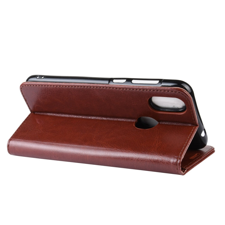 R64 Texture Single Fold Horizontal Flip Leather Case for Oukitel C15 Pro, with Holder & Card Slots & Wallet