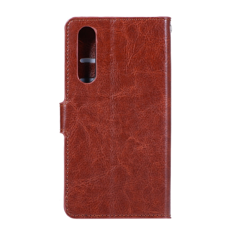 Crazy Horse Texture Horizontal Flip Leather Case with Holder & Card Slots & Wallet & Photo Frame for huawei p30