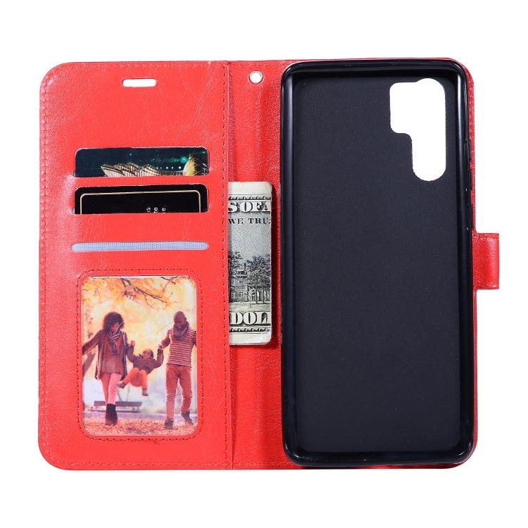 Crazy Horse Texture Horizontal Flip Leather Case with Holder & Card Slots & Wallet & Photo Frame