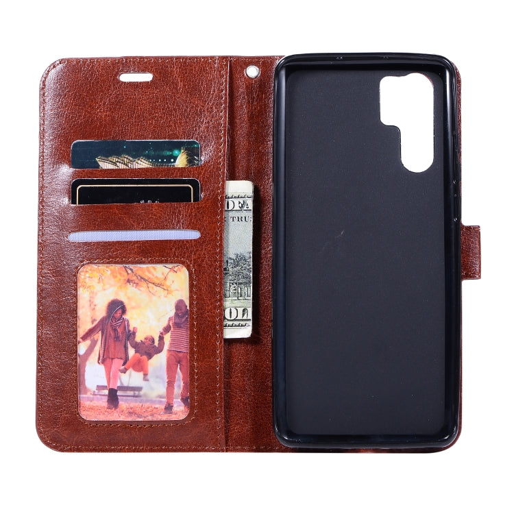 Crazy Horse Texture Horizontal Flip Leather Case with Holder & Card Slots & Wallet & Photo Frame