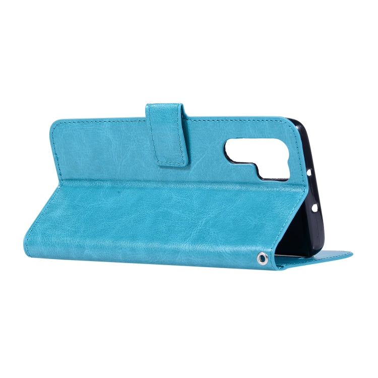 Crazy Horse Texture Horizontal Flip Leather Case with Holder & Card Slots & Wallet & Photo Frame