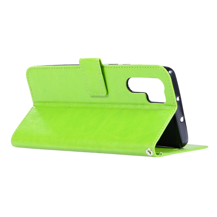 Crazy Horse Texture Horizontal Flip Leather Case with Holder & Card Slots & Wallet & Photo Frame