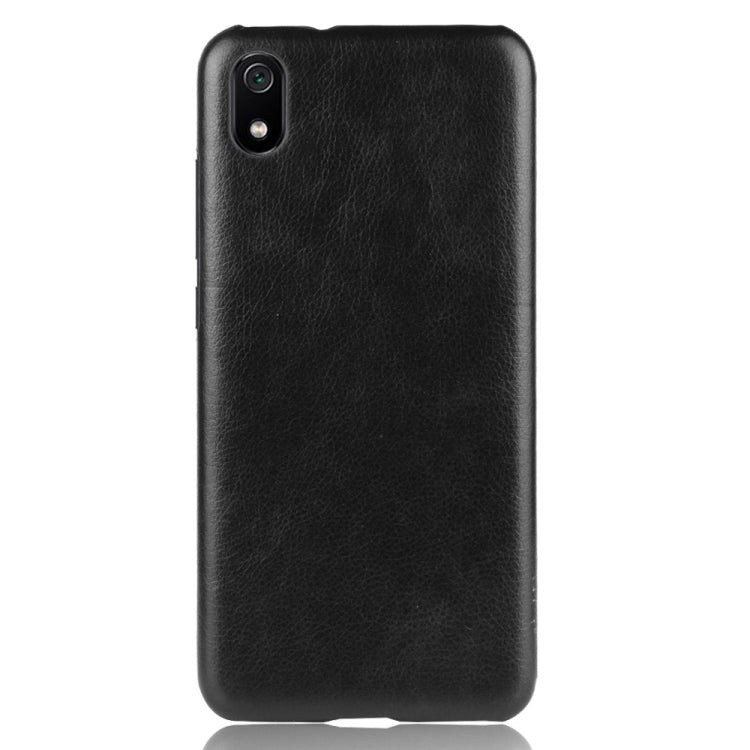 Shockproof Litchi Texture PC + PU Case For Xiaomi Redmi 7A