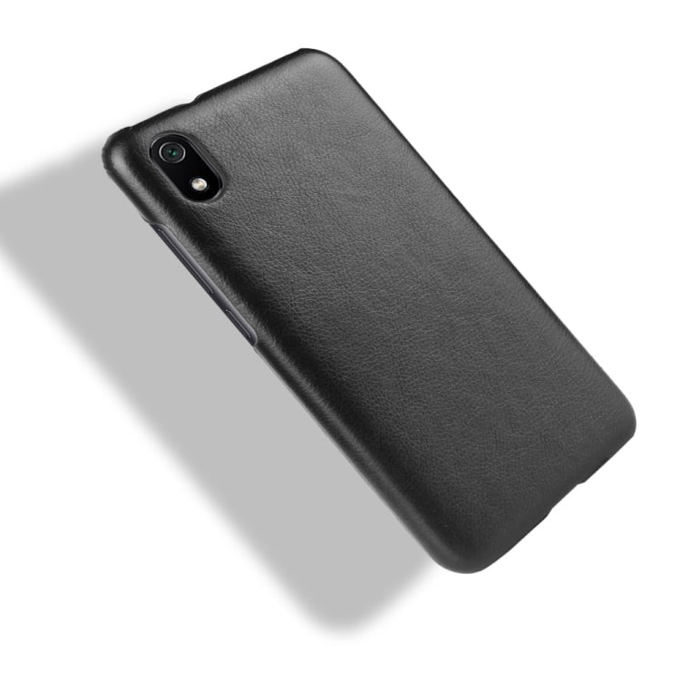 Shockproof Litchi Texture PC + PU Case For Xiaomi Redmi 7A