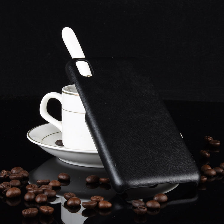 Shockproof Litchi Texture PC + PU Case For Xiaomi Redmi 7A