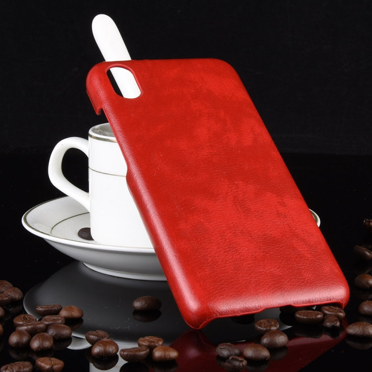 Shockproof Litchi Texture PC + PU Case For Xiaomi Redmi 7A