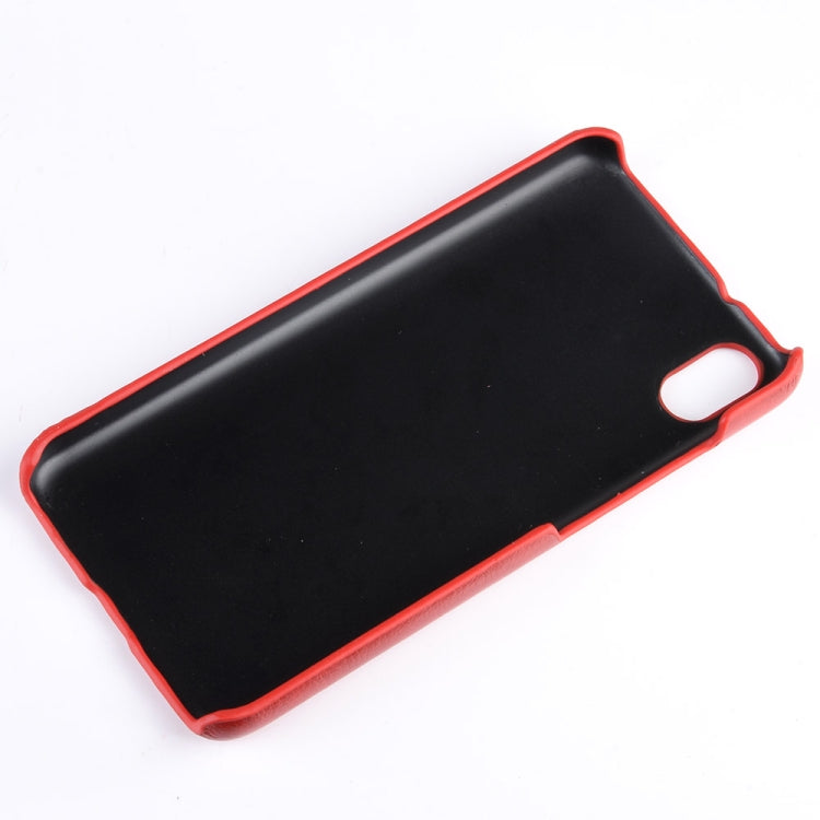 Shockproof Litchi Texture PC + PU Case For Xiaomi Redmi 7A
