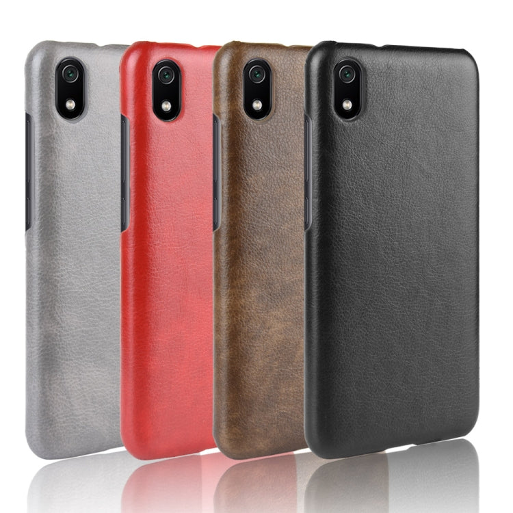 Shockproof Litchi Texture PC + PU Case For Xiaomi Redmi 7A
