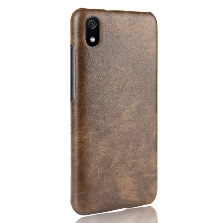 Shockproof Litchi Texture PC + PU Case For Xiaomi Redmi 7A