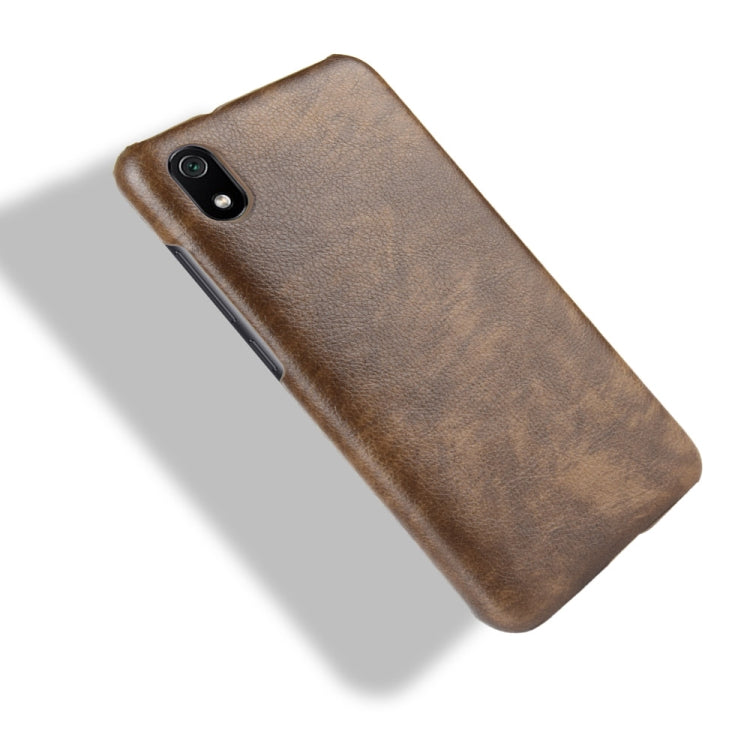 Shockproof Litchi Texture PC + PU Case For Xiaomi Redmi 7A