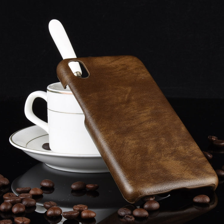 Shockproof Litchi Texture PC + PU Case For Xiaomi Redmi 7A