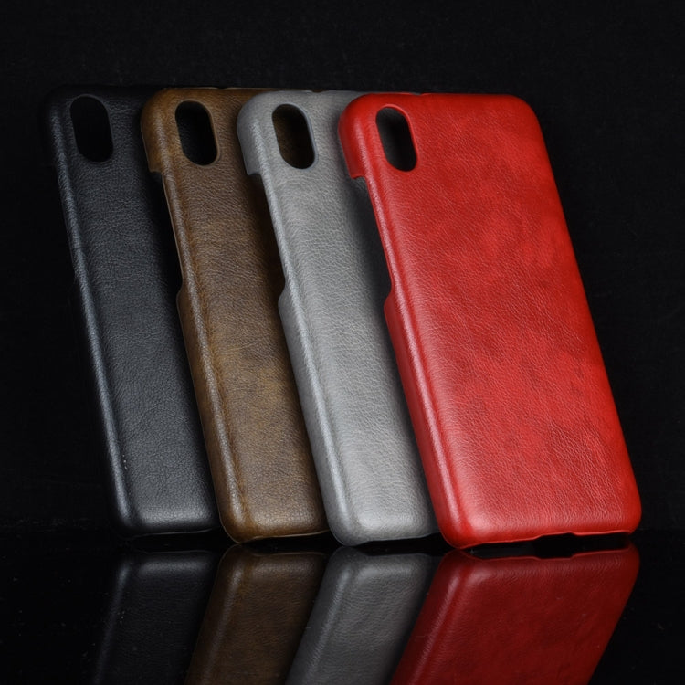 Shockproof Litchi Texture PC + PU Case For Xiaomi Redmi 7A