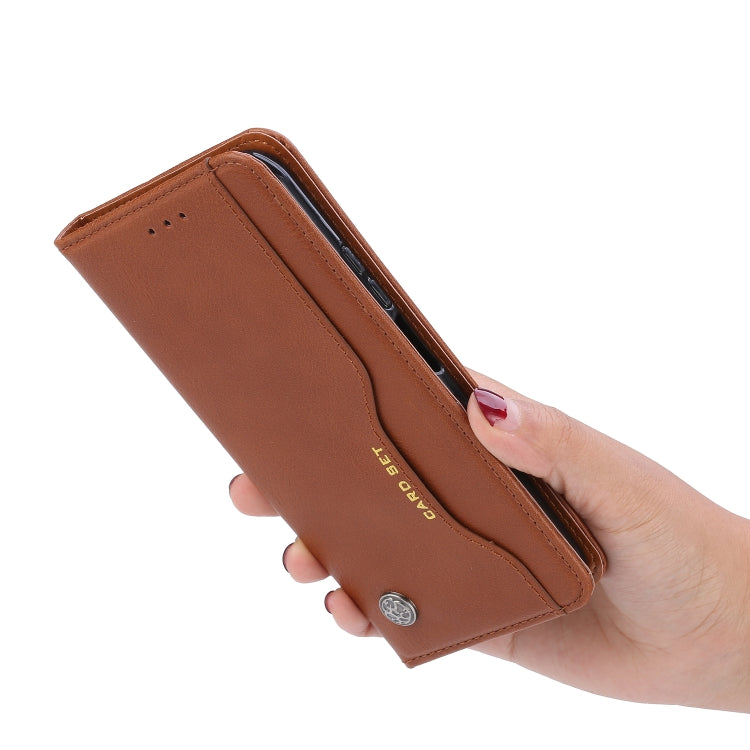 Knead Skin Texture Horizontal Flip Leather Case for Huawei Honor 20 Pro, with Photo Frame & Holder & Card Slots & Wallet