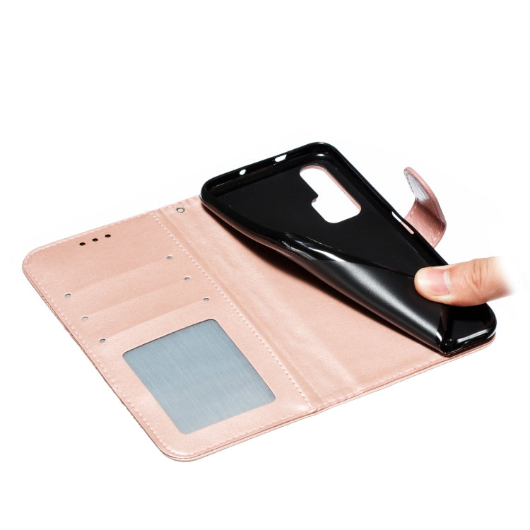 Mandala Embossing Pattern Horizontal Flip Leather Case for Huawei Honor 20 Pro, with Holder & Card Slots & Wallet & Photo Frame & Lanyard