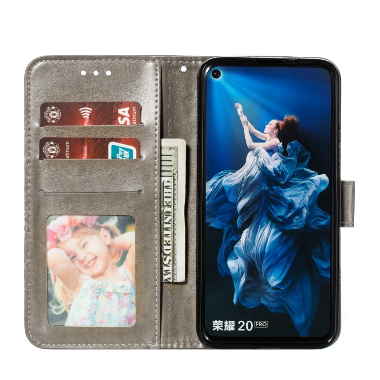 Mandala Embossing Pattern Horizontal Flip Leather Case for Huawei Honor 20 Pro, with Holder & Card Slots & Wallet & Photo Frame & Lanyard