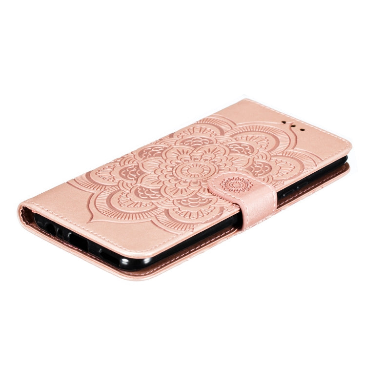 Mandala Embossing Pattern Horizontal Flip Leather Case for Huawei Y9 Prime(2019) / P Smart Z, with Holder & Card Slots & Wallet & Photo Frame & Lanyard