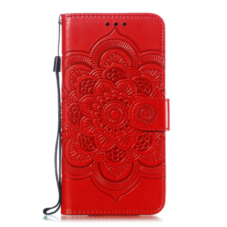 Mandala Embossing Pattern Horizontal Flip Leather Case for Huawei Y9 Prime(2019) / P Smart Z, with Holder & Card Slots & Wallet & Photo Frame & Lanyard